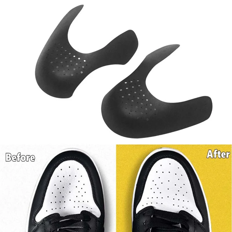 10 Pairs Anti Wrinkle Toe Caps Protector for Sneakers Support Stretcher Expander Anti Creased Shoes Tree Accessories Wholesale