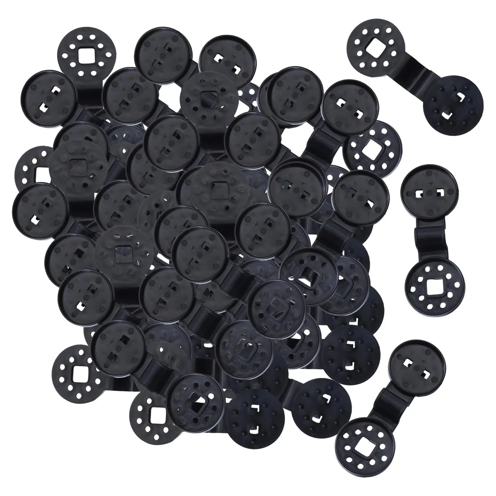 

100Pcs Tarp Clips Patio Lightweight Garden Multipurpose Yard Shade Hook Clips Shade Cloth Clips Lock Grip for Car Cover Balcony