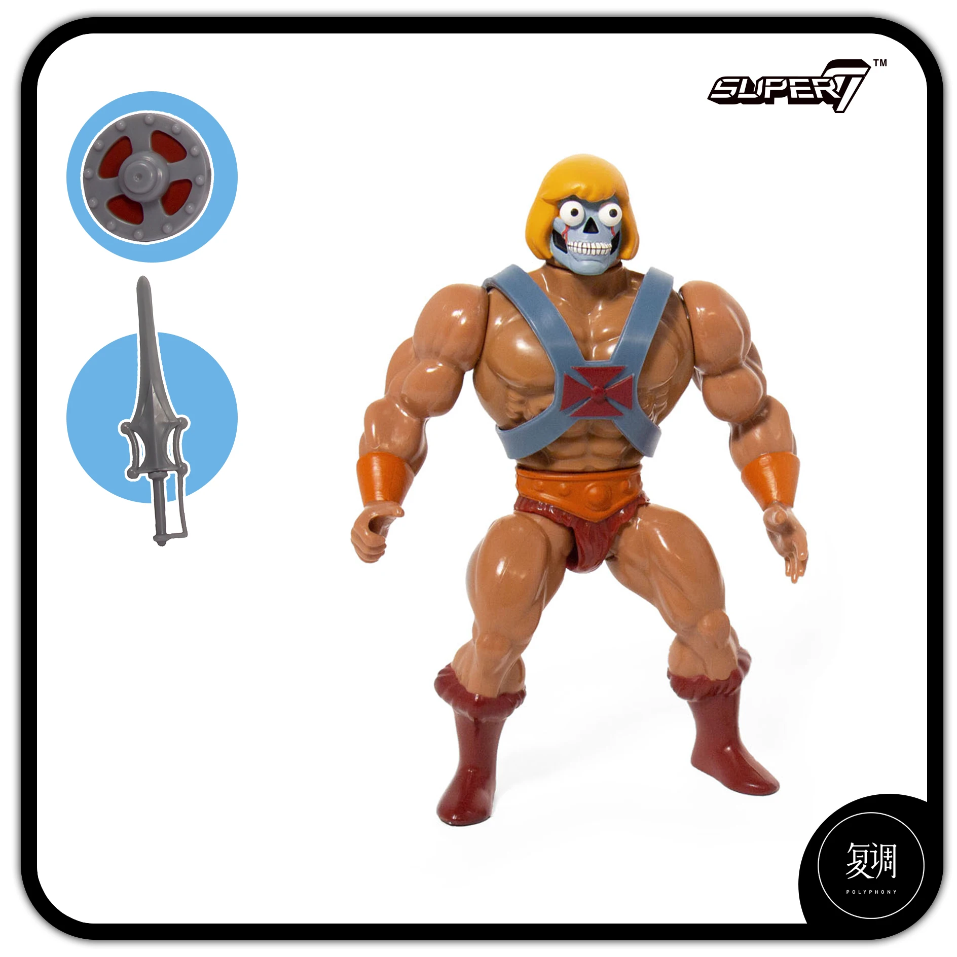 Figurine Mattel MOTU Origins He-Man, Teela & Zoar 2023 - Neuve Sous Blister