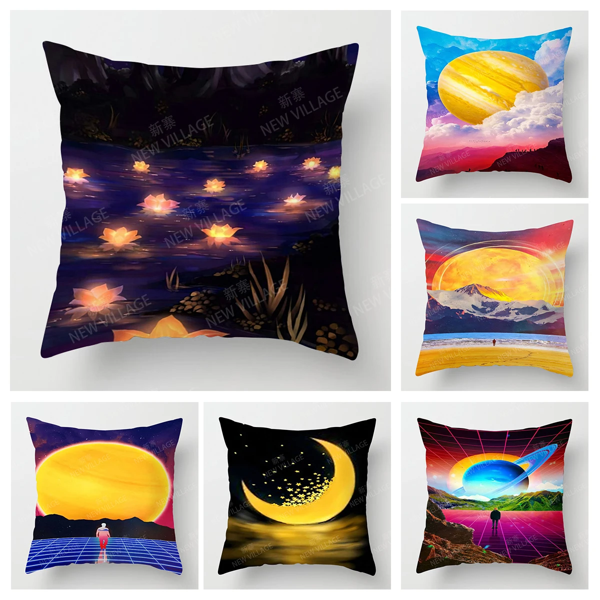 

Home living room natural and Animal Styles decoration cushion cover home throw pillow covers45*45 pillowcase40x40cm 50x50 45x45