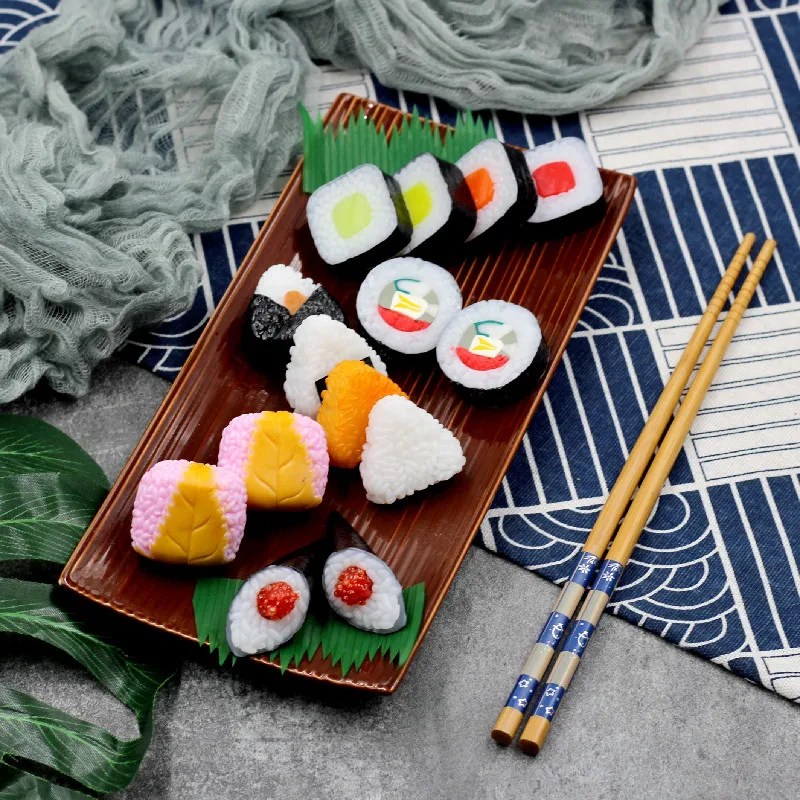 Crianças Simulação Comida Japonesa Fingir Brinquedos Fingir Jogar Sushi  Atum Wasabi Sashimi Simulação De Brinquedo De Comida Jogo Casa Conjunto -  Brinquedos De Cozinha - AliExpress