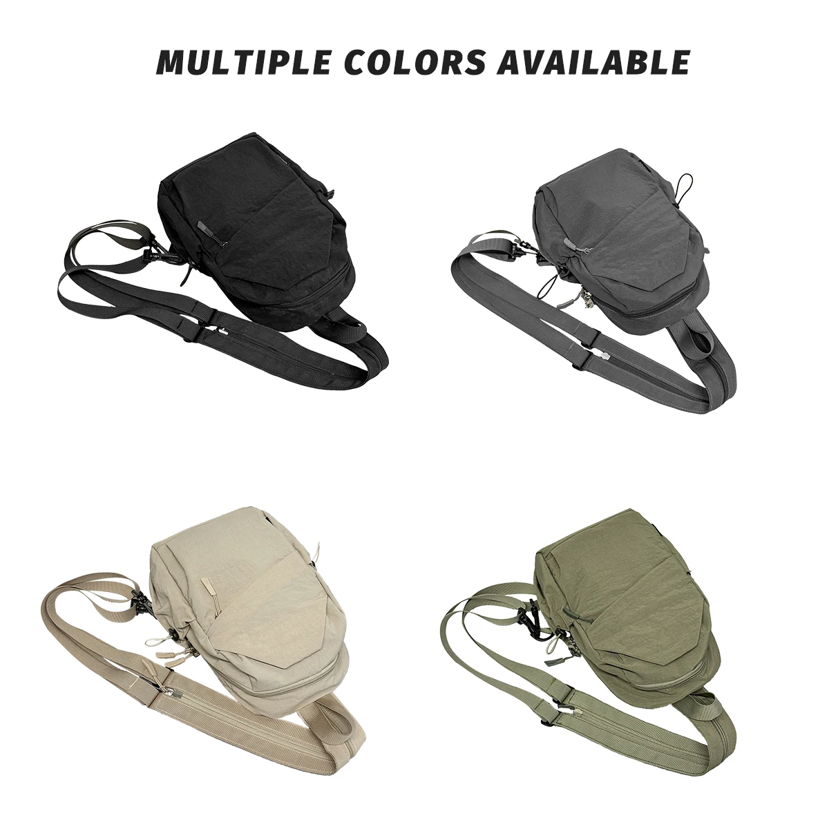 2025 New Trendy Portable Messenger Bag Women's Multifunctional Chest Bag Small Backpack All-Match Shoulder Bag Leisure Travel