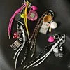 Personalized Baseball Car Keychain Creative Trendy Bag Decoration Pendant Trendy Letters Handmade Couple Woven Hanging Rope 1