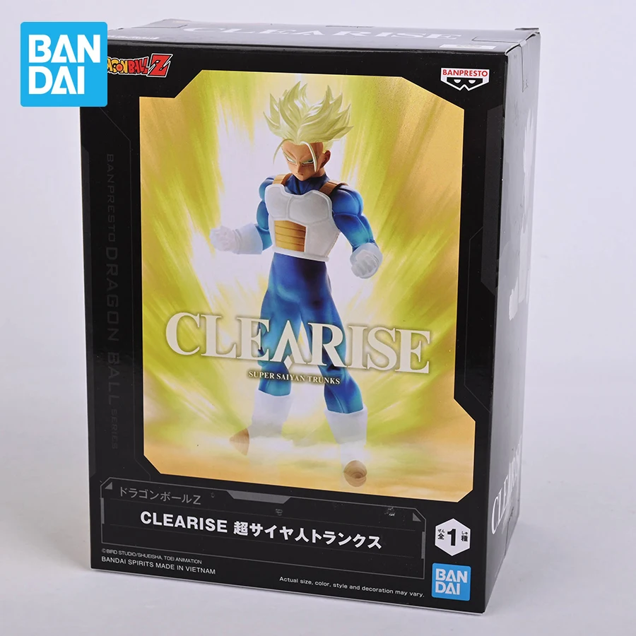 

Banpresto Dragon Ball Z Anime Figurines Clearise Super Saiyan Trunks Action Figures 180mm DBZ Figurals Collectible Modle Toys