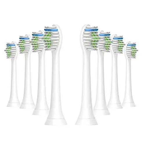 8PCS replacement brush heads HX6064 for Philips toothbrush FlexCare+ HealthyWhite HydroClean HX6100 HX6150 HX6411 HX6411 HX6431