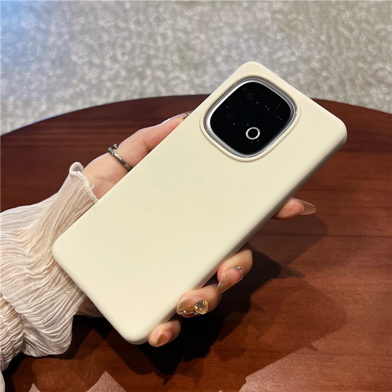 Shockproof Soft Liquid Silicone Case - Slim Skin Fleece Protection Cover with Retail Package