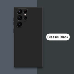 Premium Soft Fabric Silicone Phone Case | Square Liquid Design | Enhanced Protection for Samsung S21 FE (Black)