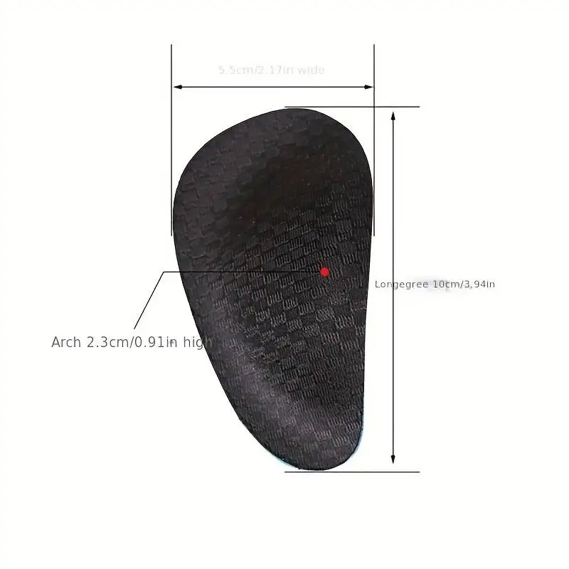 1 pár EVA lapos lábívet támasztó ortopéd párna cipőhöz férfi női láb Valgus Varus sporttalpbetétek cipőbetétek_voghion.com