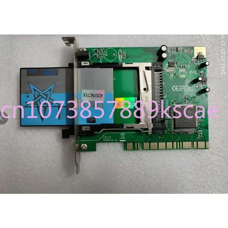 

CARDBUS functioRicoh R5C485 Chip PCI to PCMCIA P2CB485 New PCI-PCMCIA PC Card ATA P2 A2 Card SRAM card Reader supports 16/32bit