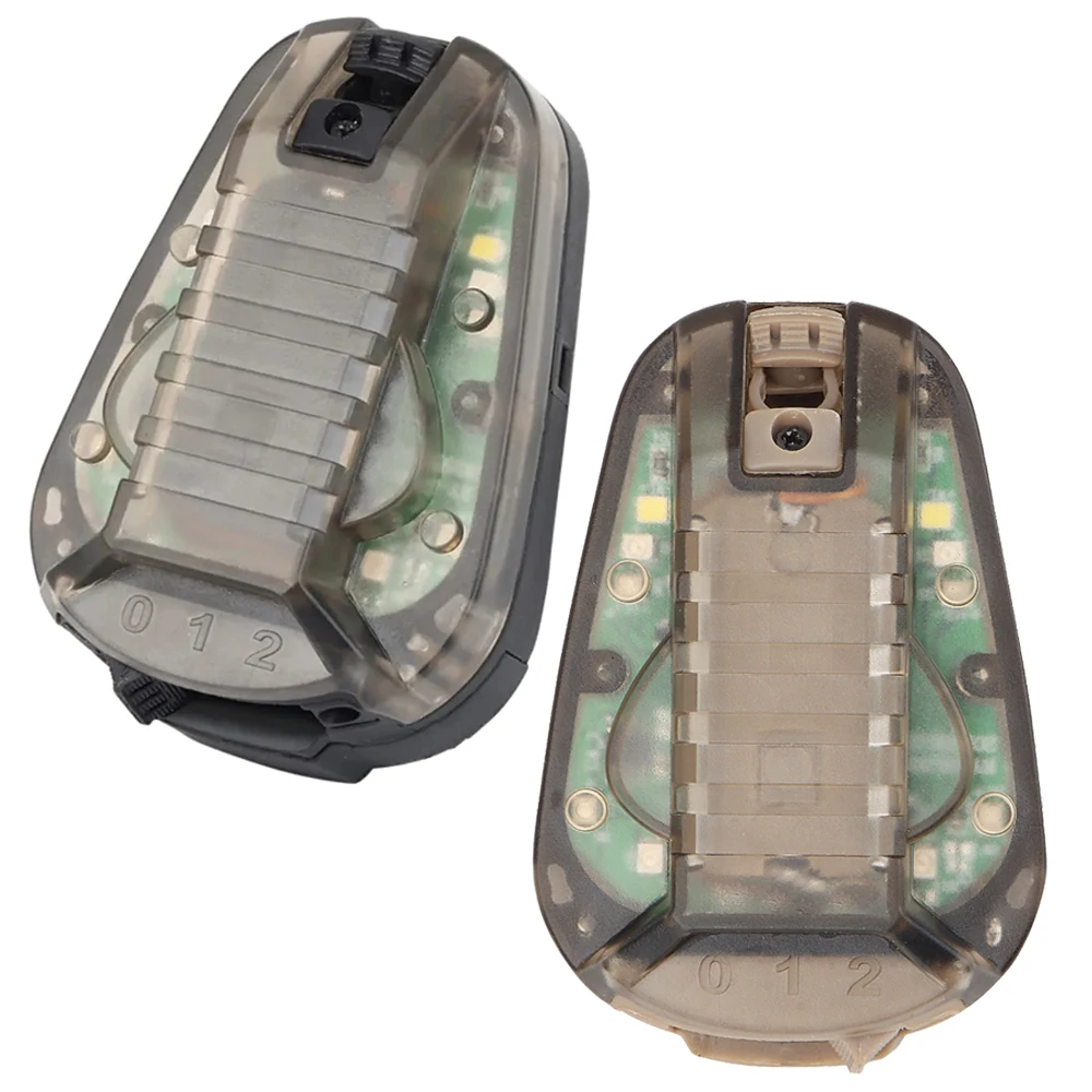 Tactical Helmet Light Green Red Strobe Waterproof Outdoor Survival Safety Signal Flash Lamp Hunting Militar Airsoft LED Lights