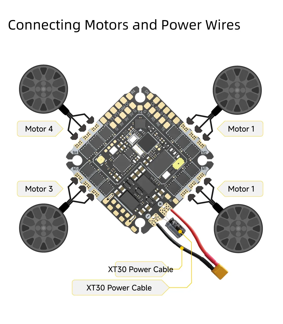 Speedybee F405 SpeedybeeF405 AIO V2 35A/40A 3-6S 5V/9V 1,5A BEC Betaflight Stack – Detail 18
