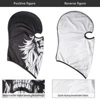 Skull Balaclava Mask Men Cycling Cap Snowboard Ski Face Cover Motorcycle Bicycle Hat Bandana Scarf Neckwarm Breathable Windproof 2