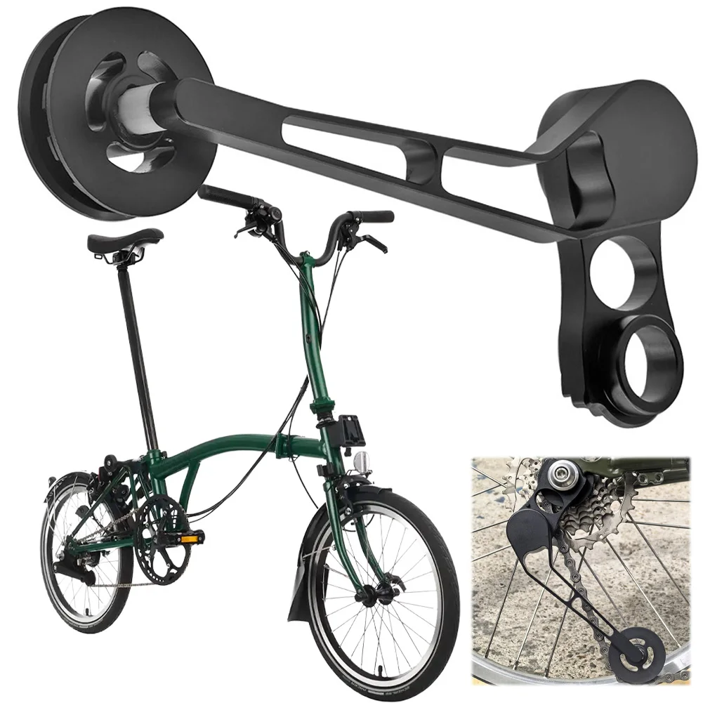 Folding Bike Chain Stabilizer 5Speed 6Speed 7Speed Cycling Chain Tensioner Folding Bicycle Rear Derailleur for Brompton
