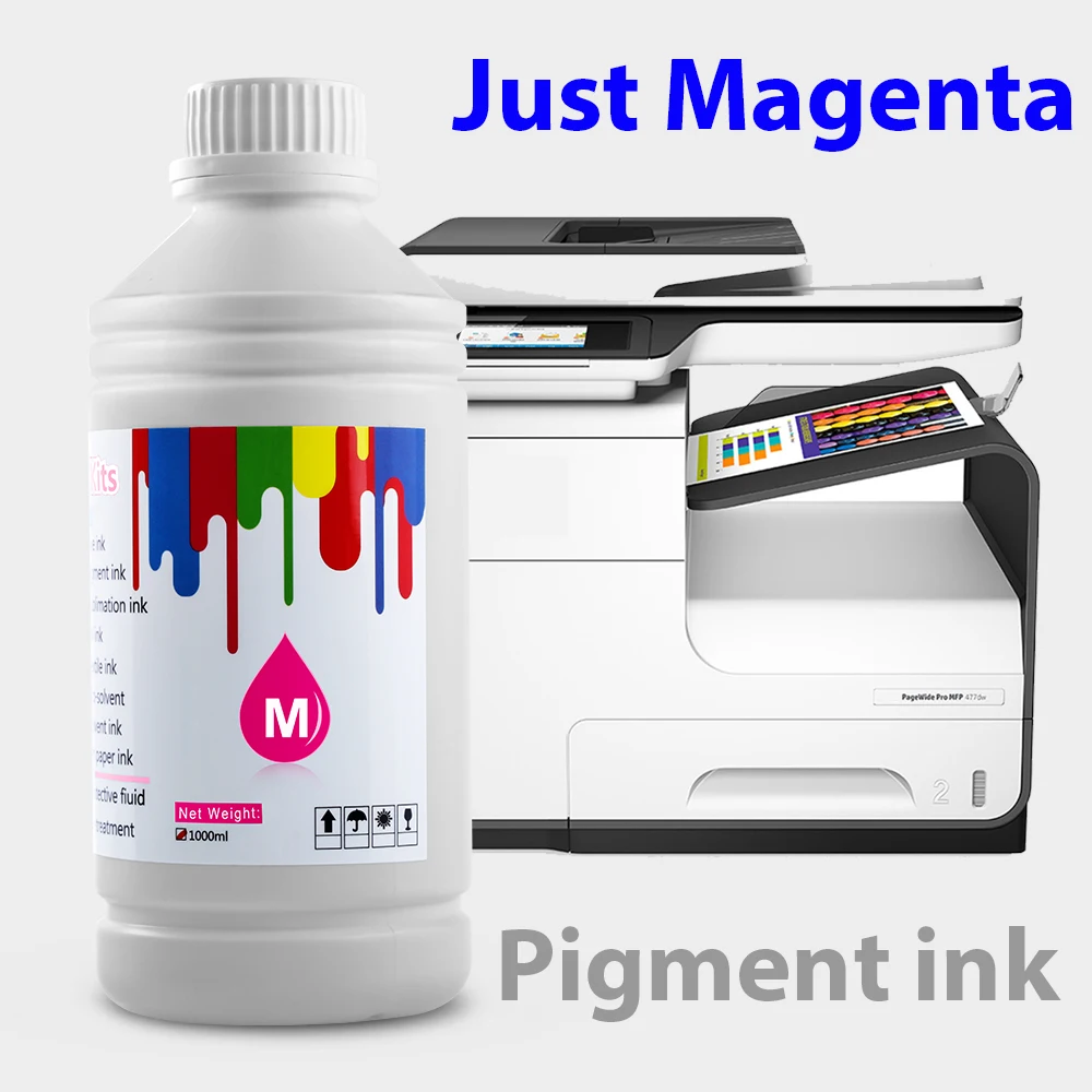 Bulk Pigment ink For HP 981 972 973 974 975 For HP Pagewide 352dw 377dw 452dn dw 477dn dw P55250dw P57750dw 556xh dn printer