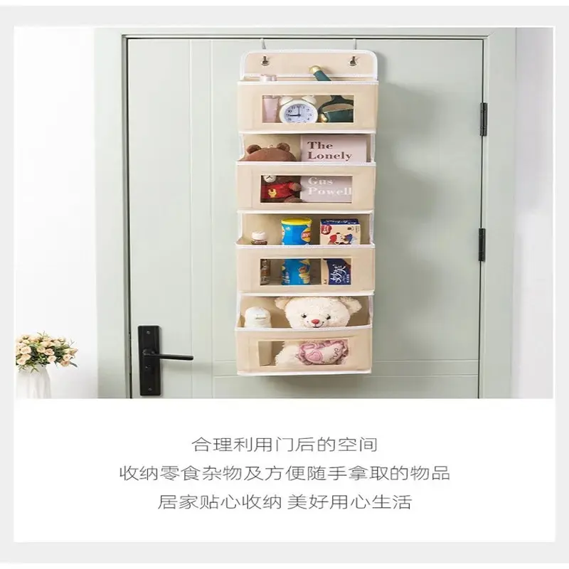 크로스 보더 원단 가정용 수납 가방, 의류 정리정돈 적합한 옷장, 기숙사 문짝 ..