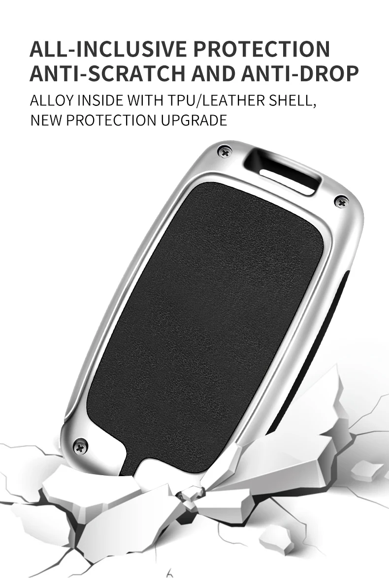 Custodia per chiave auto in lega di zinco Shell per Land Rover Range Rover Sport Evoque Freelander Velar Discovery 4 Jaguar XE XJ XF Guitar 14 Custodia per chiave auto in lega di zinco Shell per Land Rover Range Rover Sport Evoque Freelander Velar Discovery 4 Jaguar XE XJ XF Guitar - Se1e9ead44f7f4579abf5a2667fc70531l