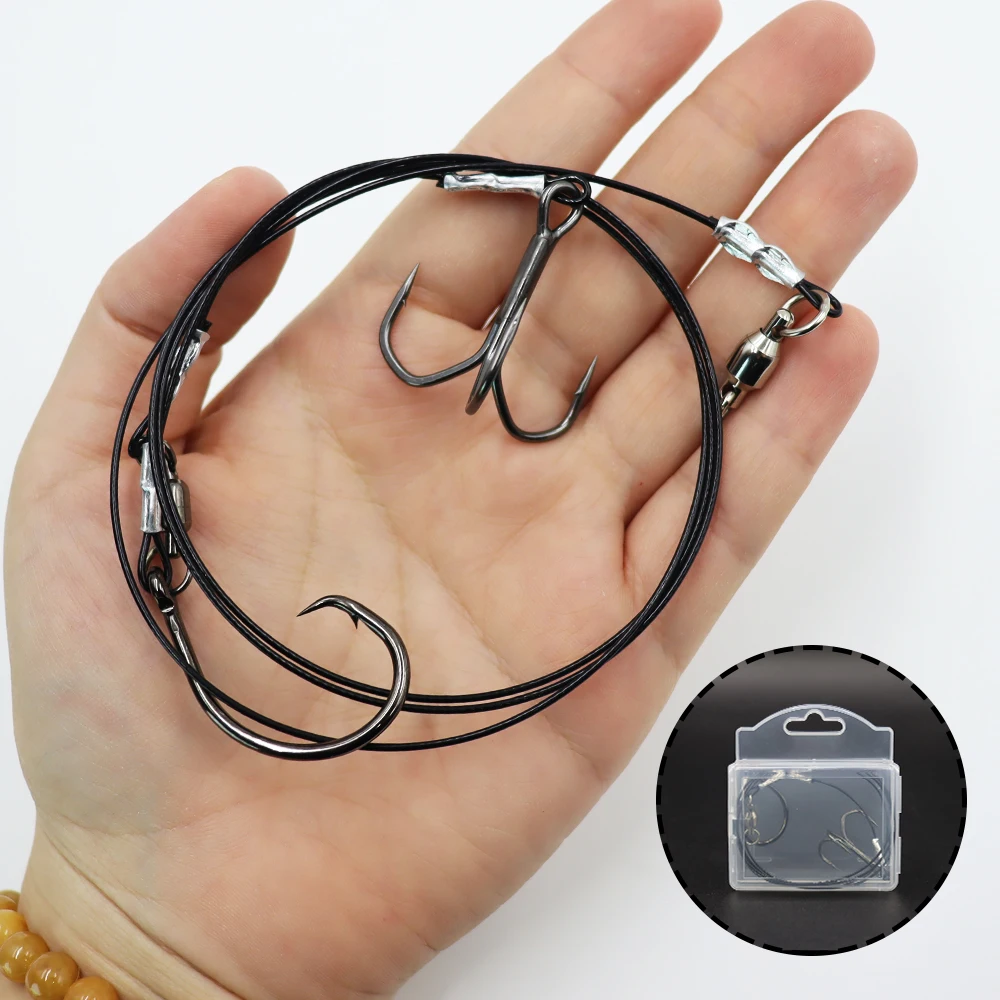 ZYZ 1 قطعة الحفارات الطعم الحي ستينغر تلاعب مع دائ...