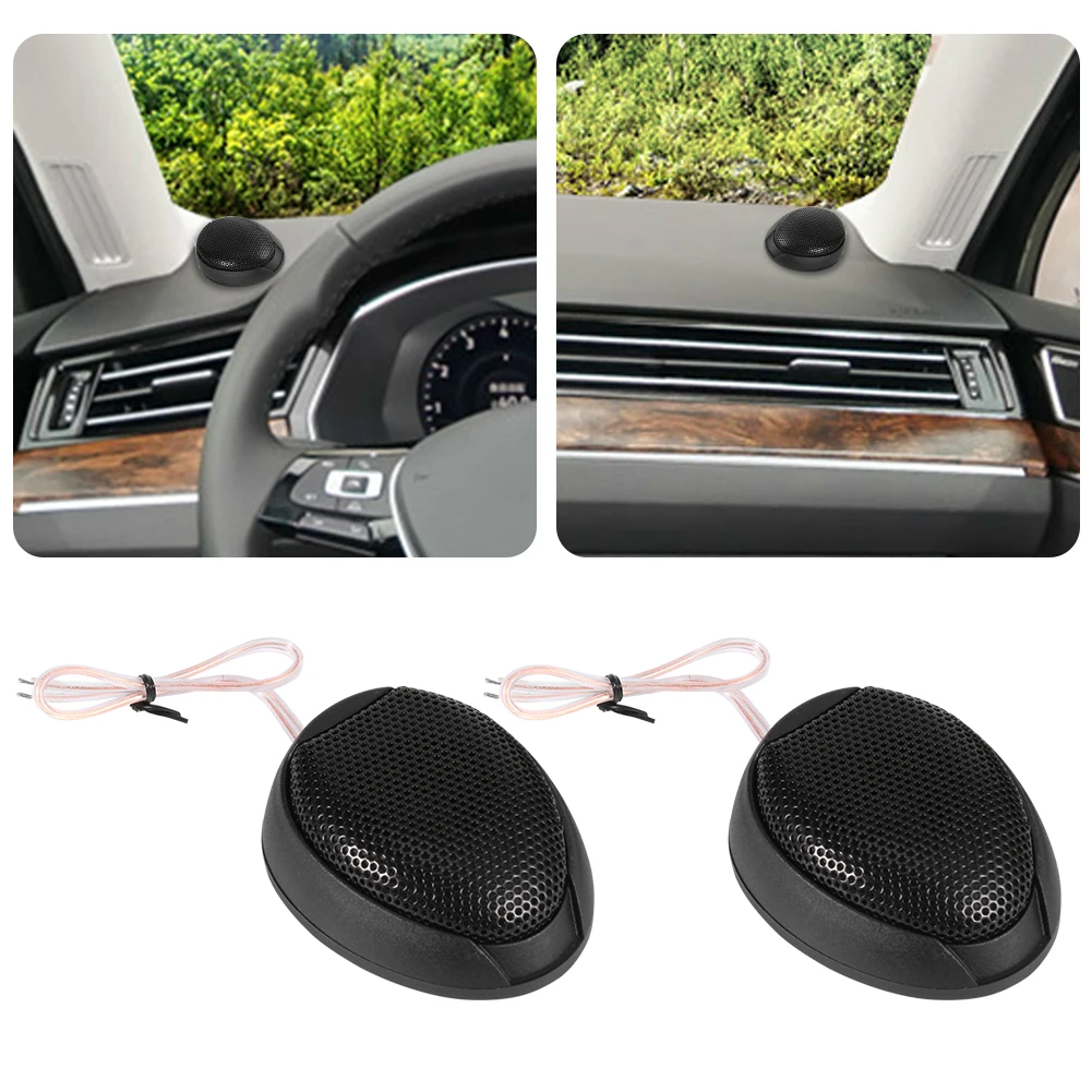 1 Pair Car Tweeter Speakers 1000W Super Power 98dB Auto Audio Loudspeakers​