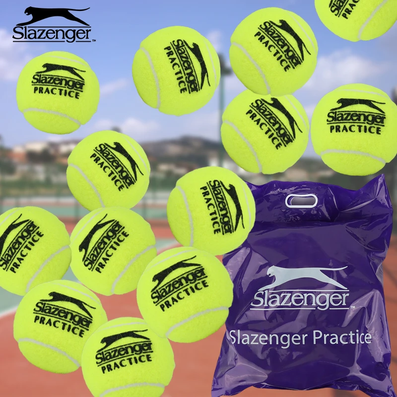 Slazenger Practice Wimbledon Training Tennis Balls Itf Approved Pressureless Tennis Baslls