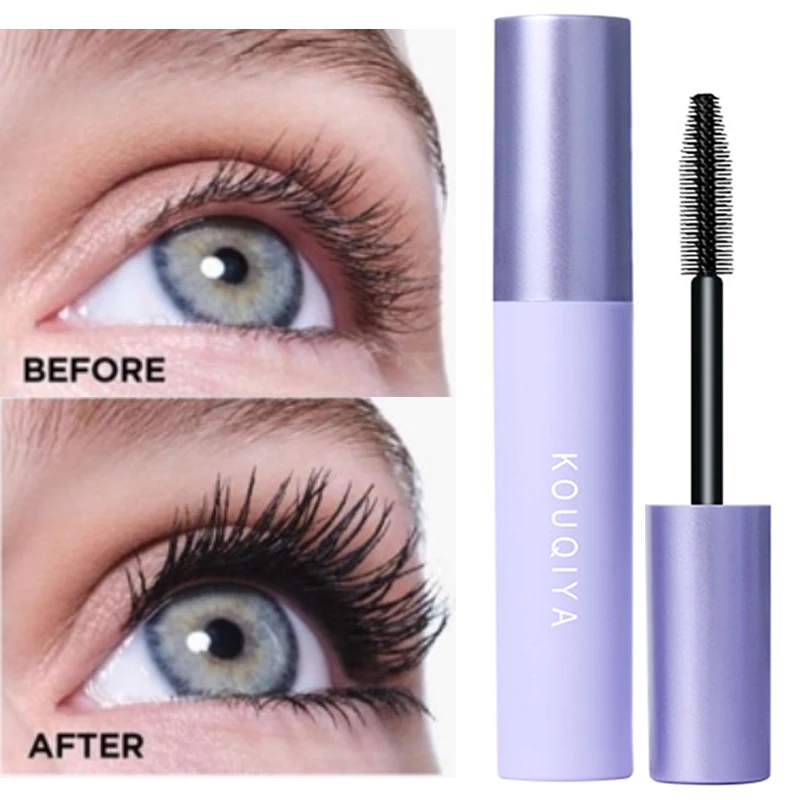 

Black Thick Curling Mascara Eyelashes Extension Volume Long Lasting Waterproof Sweatproof Quick Dry Non-blooming Mascara Makeup