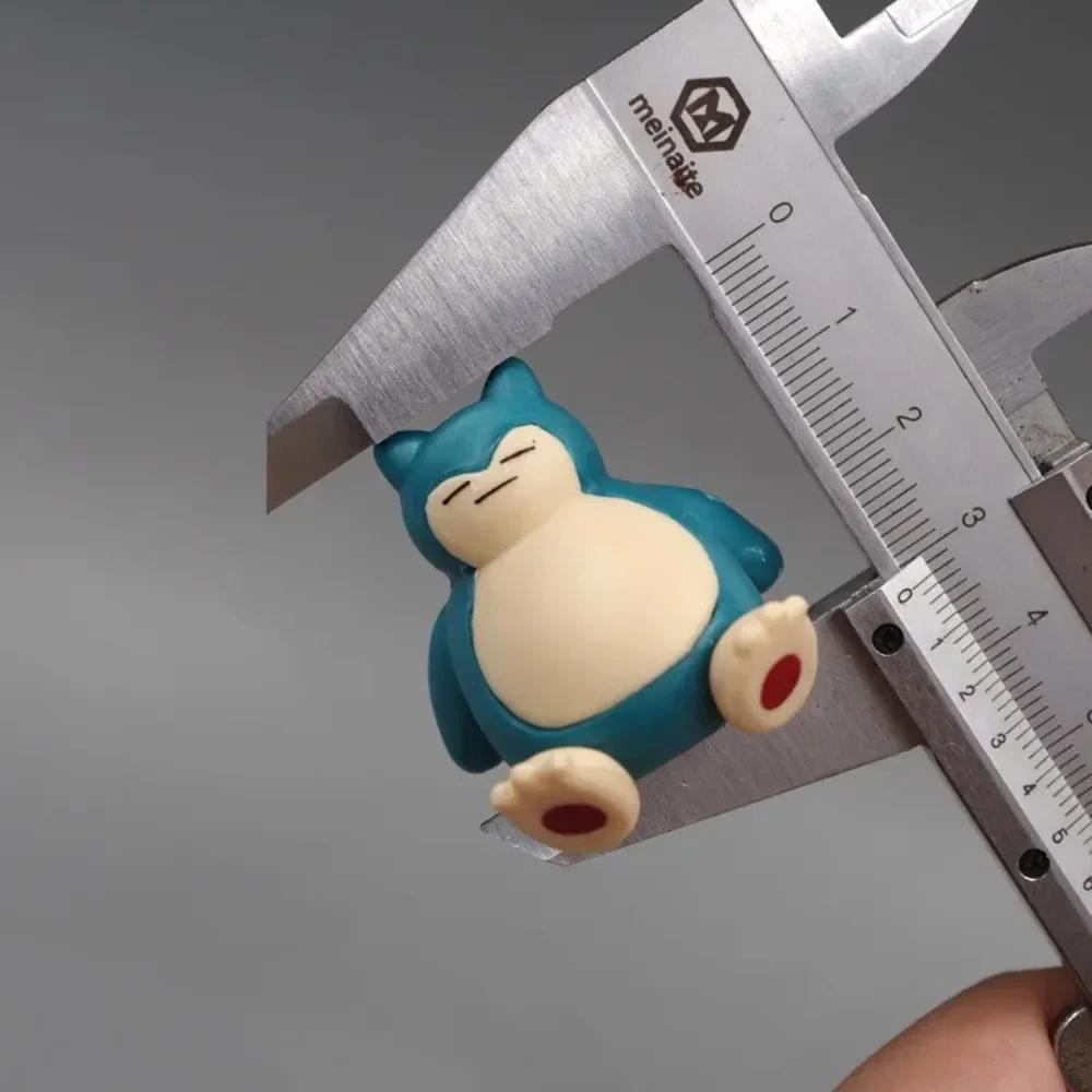 5 Teile/los Snorlax Mini Figur 1,8-3 cm Micro Landschaft Kuchen Dekoration Kawaii Ornamente – Detail 7