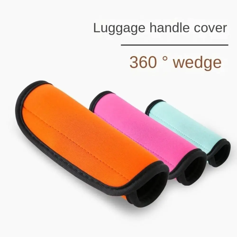 Comfortable Neoprene Luggage Handle Wrap Grip New Luggage Suitcase Bag Handle Identifier Stroller Grip Protective Cover Bag Part