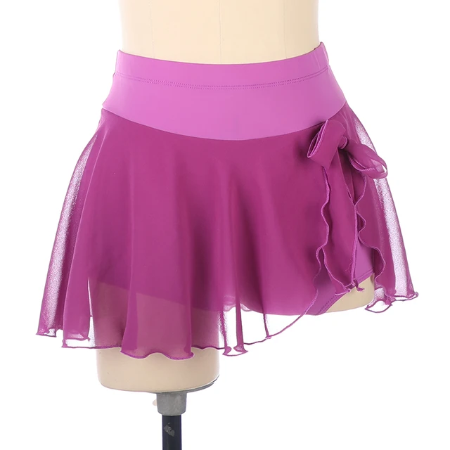 Falda Tutú De Ballet - Gasa Con Encaje De Satén, Varios Colores, Tallas S-XL