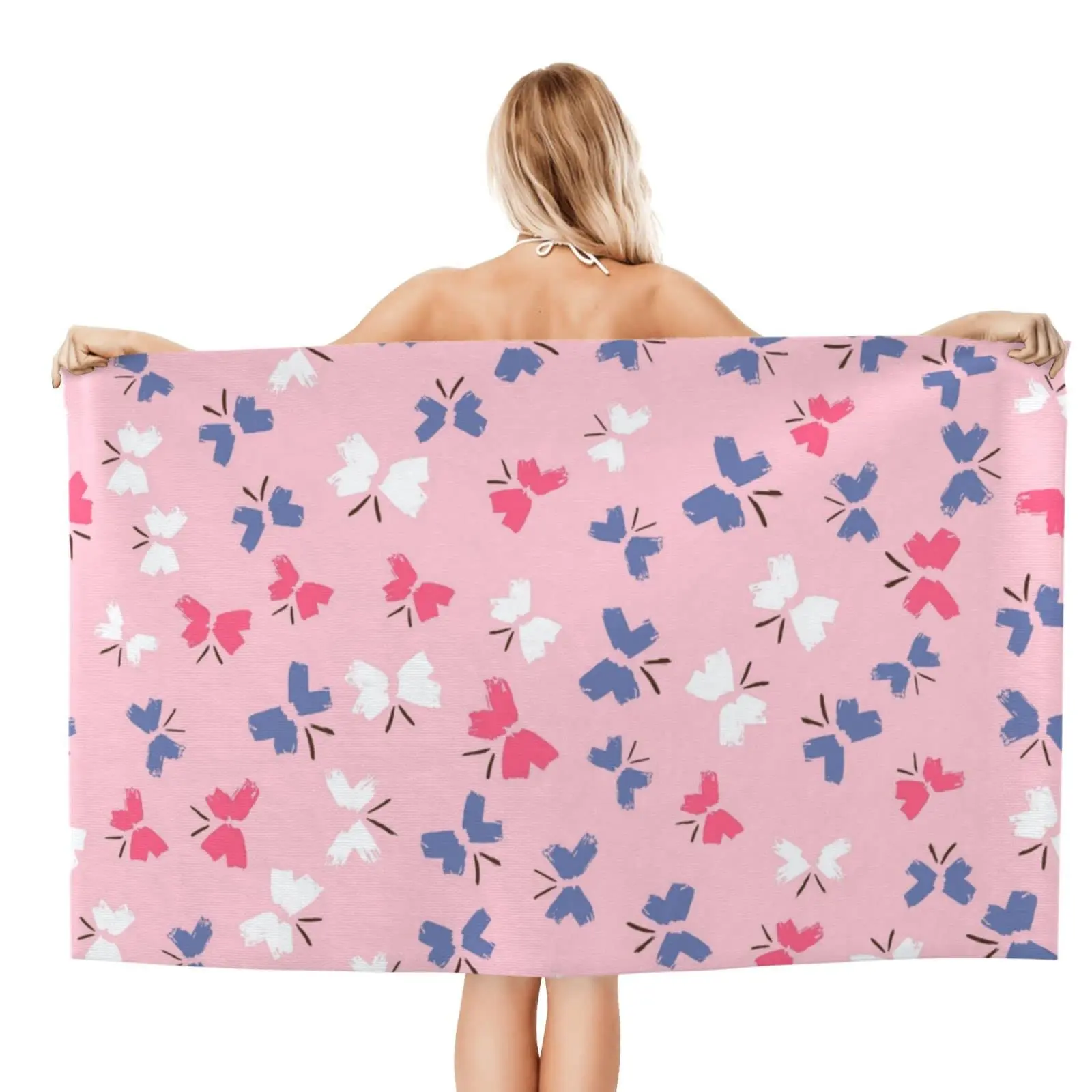 

Microfiber Beach Towels for Adults Sand Free Travel Towel Large Fast Drying Lightweight Oversized Bath Towels