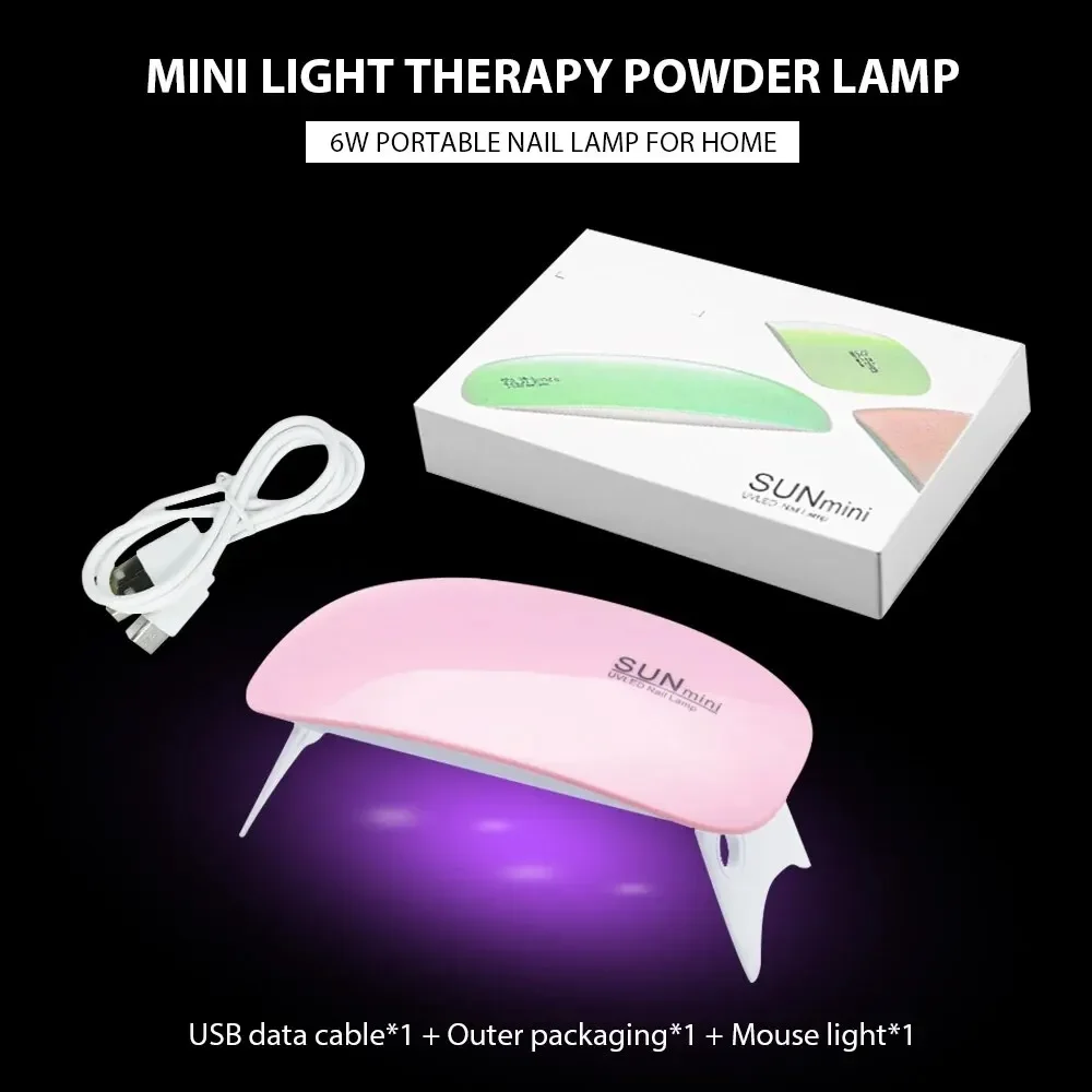 Acrylic Nail Kit Set Acrylic Powder Kit With Nail Lamp Acrylic Nail Glue Glitter Powder Nail Tips Nail Art Tool Kit 6