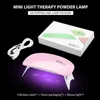 Acrylic Nail Kit Set Acrylic Powder Kit With Nail Lamp Acrylic Nail Glue Glitter Powder Nail Tips Nail Art Tool Kit 6