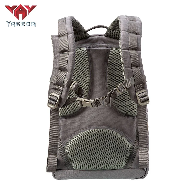 YAKEDA Multifunctional Backpack 35L Molle Outdoor Bag Men Women Camouflage Backpack 600D