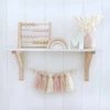Wood Abacus Toy  for Kids Room Desktop Decoration Baby Early Learning Math Educational Toy Natural Wood Nursery Decor 4