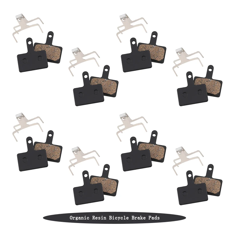 

8Pairs Semi-Metallic Bicycle Disc Brake Pads for Shimano B01S M315 M375 M4100 T610 M525 mt200 hydraulic brake bike accessories
