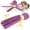 Octopus Soft Plush Toy Dogs Voice Plush Toy Interactive Dog Chew Toys Plush Stuffing Pet Supplies Dog Toys for Small Medium Dogs 4
