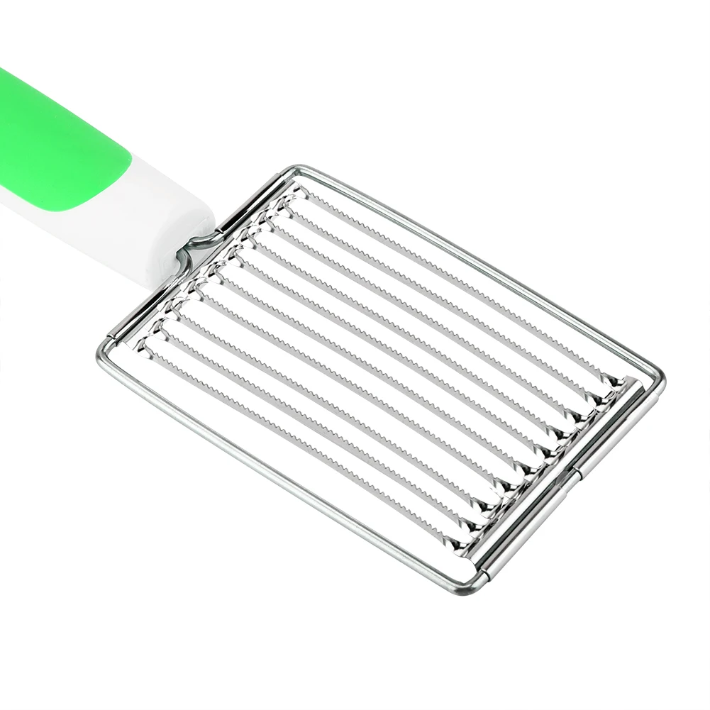 Luncheon Meat Cutter Stainless Steel Ham Fruit Tomato Cheese Kitchen Soft Food Cutting Tool