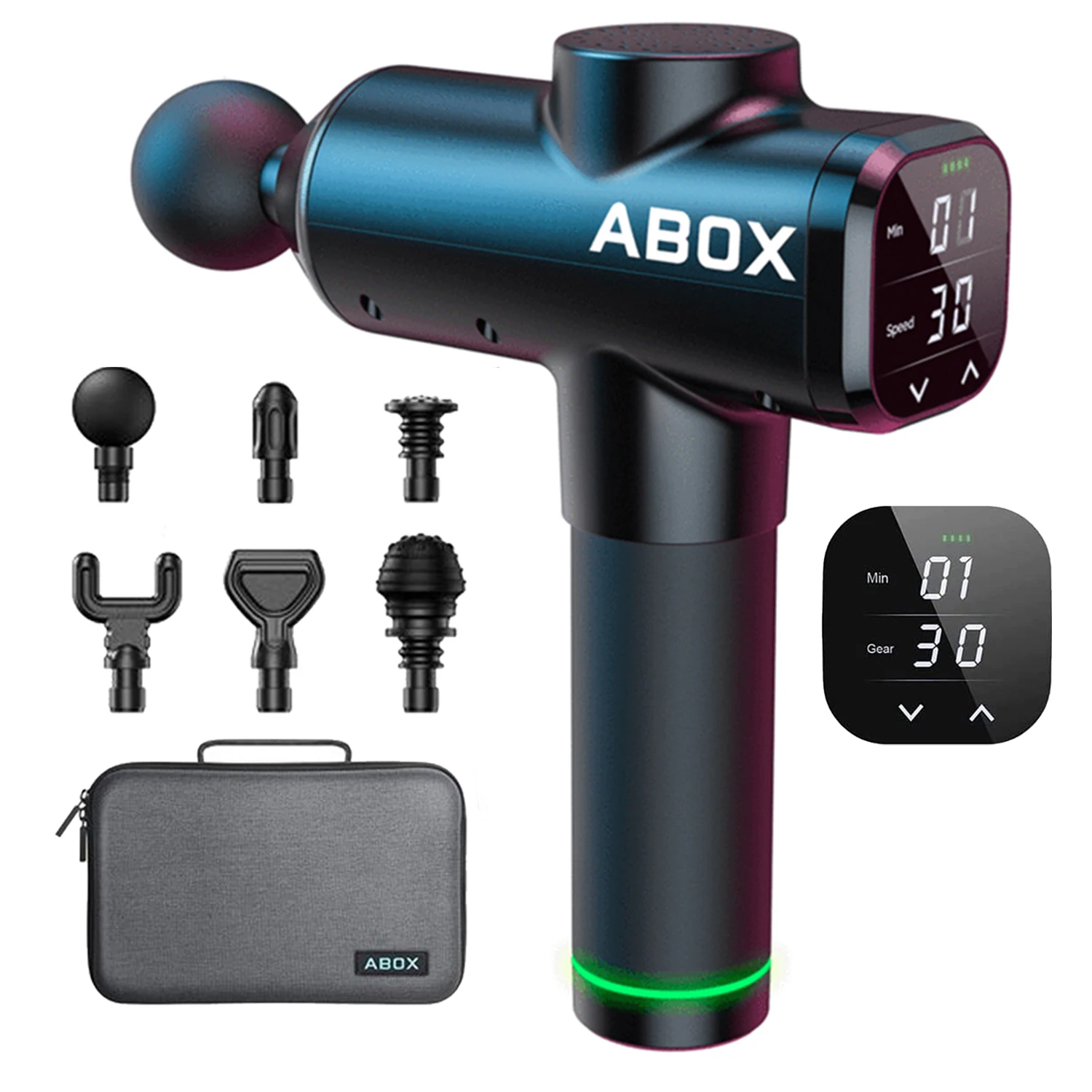 Abox High Frequency Massage Gun Deep Tissue Muscle Massage Gun