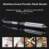 High-Power Bench Grinder, Electric Eoodworking, Jade Carving, Polishing Machine, 0.3-4mm Flexible Shaft Handle, 220V, 800W 6