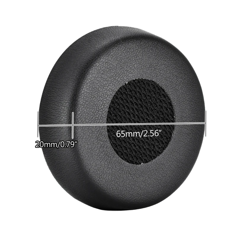 Durable Ear Pads for Evolve 75 75+ Headphone Sleeves Earmuffs Easily Replaced Ear Pads Isolate Noise Sleeves Earpads