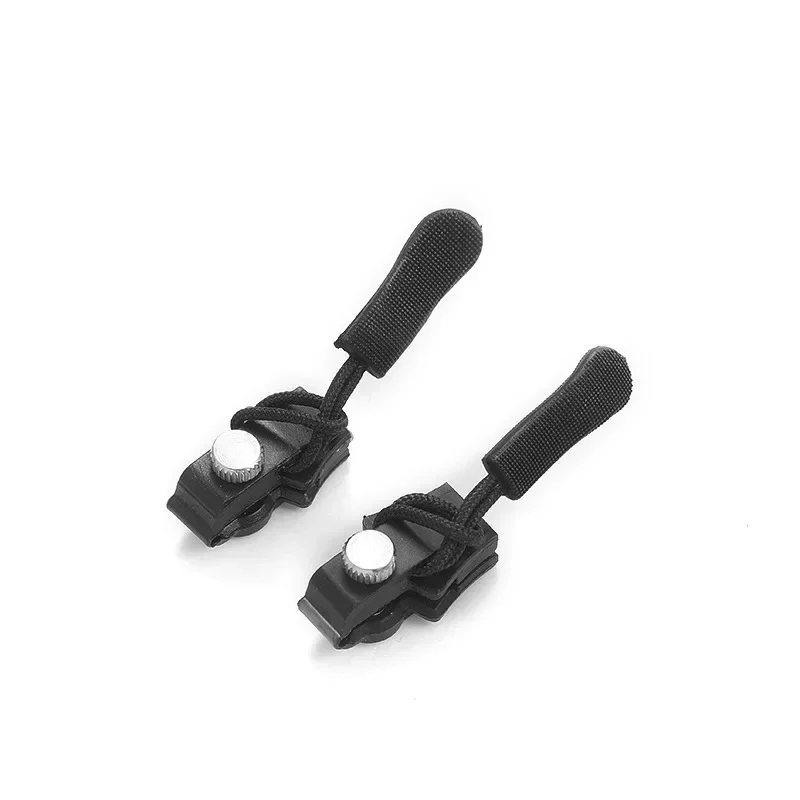 Universal Zipper Repair Kit Detachable Zipper Head Replacement Puller for Jacket Bags Coat Free Sewing 5/100pcs