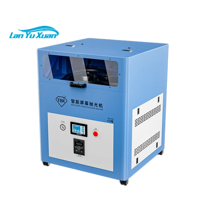 TBK-938-L 8 Stations Renovation Phone LCD Screen Machine: Intelligent Polishing Machine for Removing Smartphone Screen Scratches