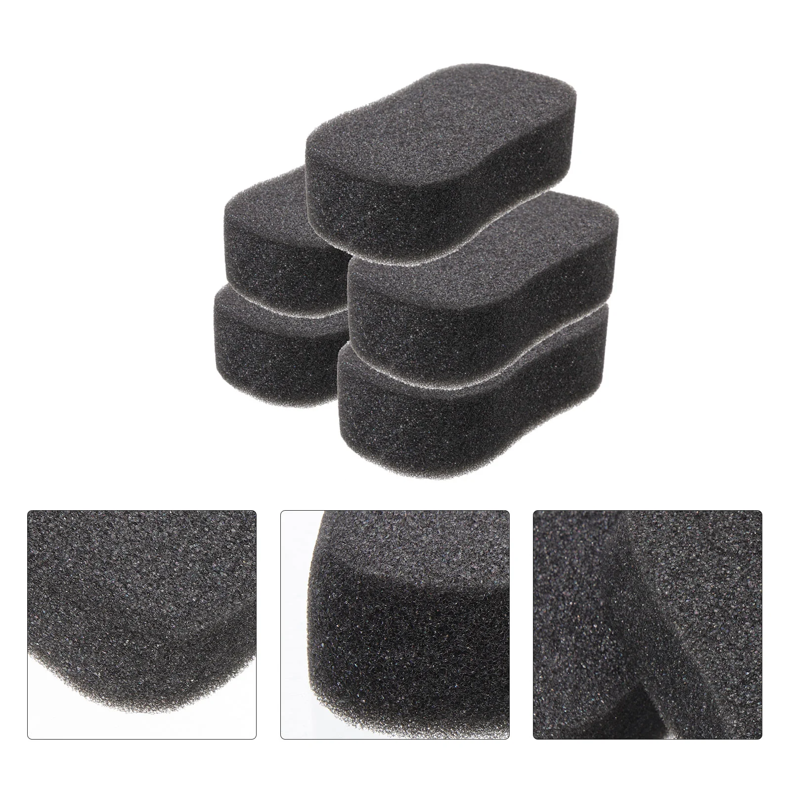 

5 Pcs Sponge Scrubber Cleaning Sponges Horse Body Car Wash Kit Tool Shampoo Bath Grooming Take Brush for