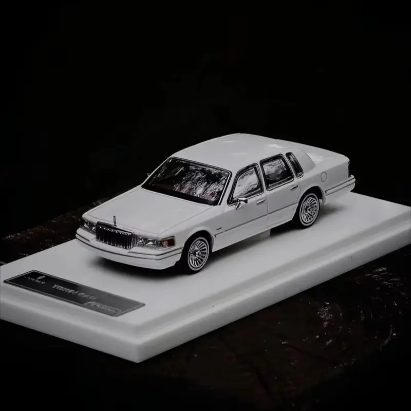 선 스타 x 톡스 1:64 1979 링컨 콘티넨탈 타운카 & MK 1:64 링컨 타운카 다이캐스트 수집용 자동차 모델 크리스마스 선물