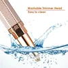 4 In 1 Facial Electric Shaver For Women Eyebrow Trimmer Body Epilator Rechargeable Painless Eyebrow Nose Bikini Hair Epilator 4