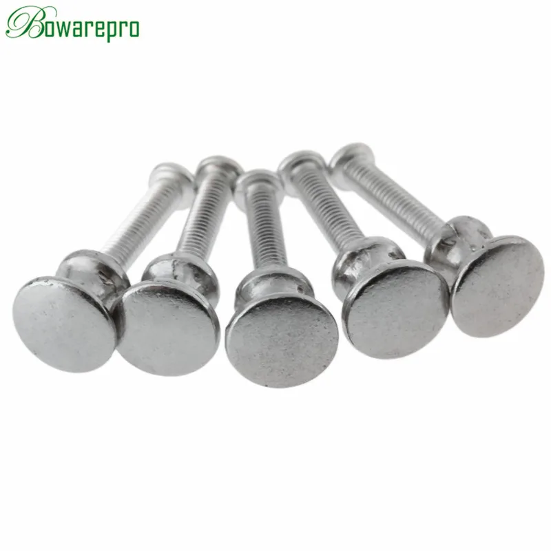 Round Vintage Mini Jewelry Box Cabinet Knobs Kitchen Dresser Drawer Chest Cupboard Door Handle Pulls with Screws 5Pcs 12mmx11mm