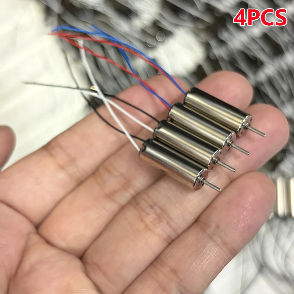 Moteurs 720 7x20mm 3.7V 50000tr/min disposés en éventail, idéaux pour hélicoptères et jouets DIY.
