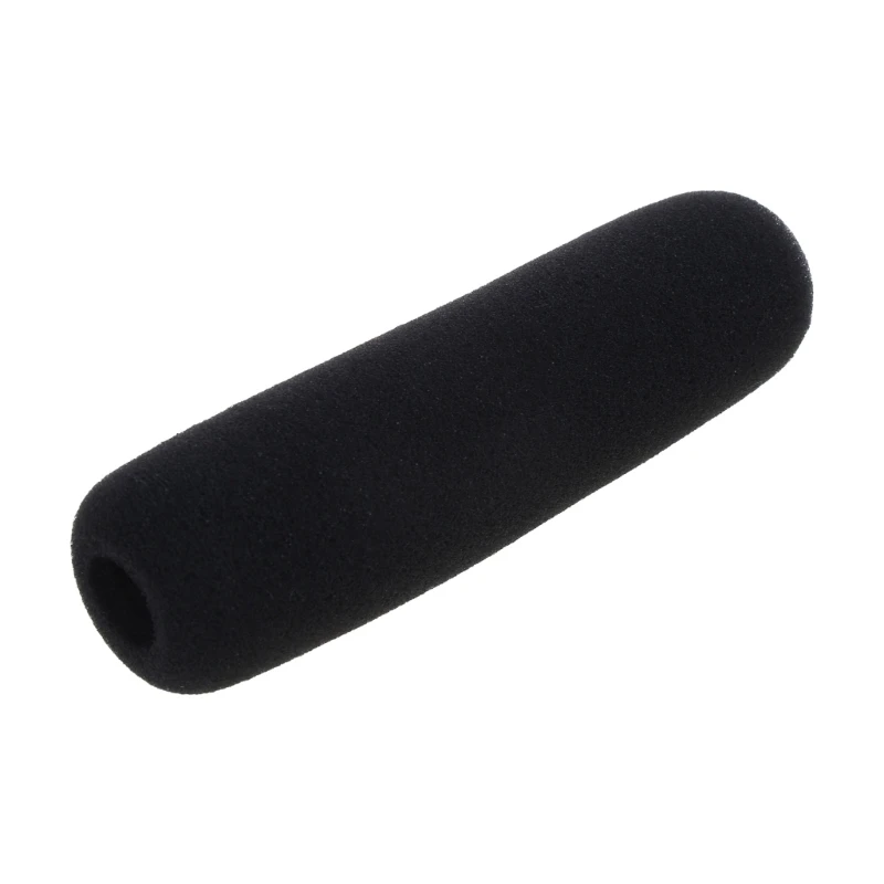 

Density Black Sponge Foam Microphone Windscreen Shrinkage Sponge Cover Handheld Stage Mic Windscreen