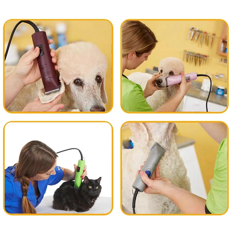 Detachable Pet Dog Cat Grooming Clipper Blade Compatible with Most Andis, Oster A5, Wahl KM10 Series Animals Clippers barber hair clipper blade pet grooming clipper