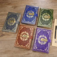 Retro Digital Password Notebook A5 Notebooks and Journals with Lock Diary Perfect for Men Women Kids Persons Privacy Gift