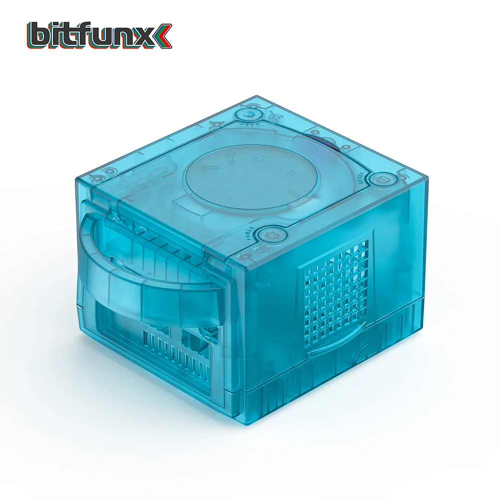 ゲームキューブ Bitfunx ゲームキューブ NGC 交換用シェル透明ケース ゲーム