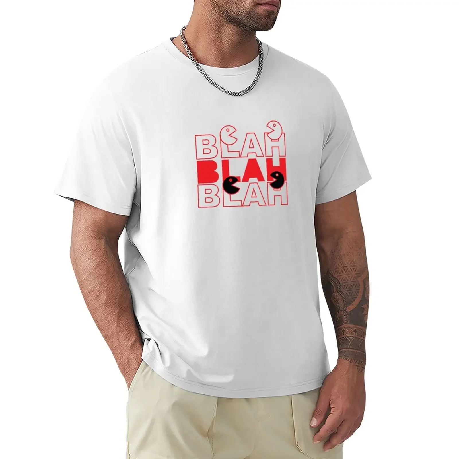 

BLAH BLAH BLAH T-Shirt funnys sweat mens workout shirts